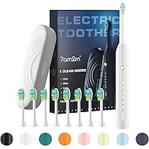 Amazon.co.jp: 7am2m 電動歯ブラシ 超音波歯ブラシ ソニック